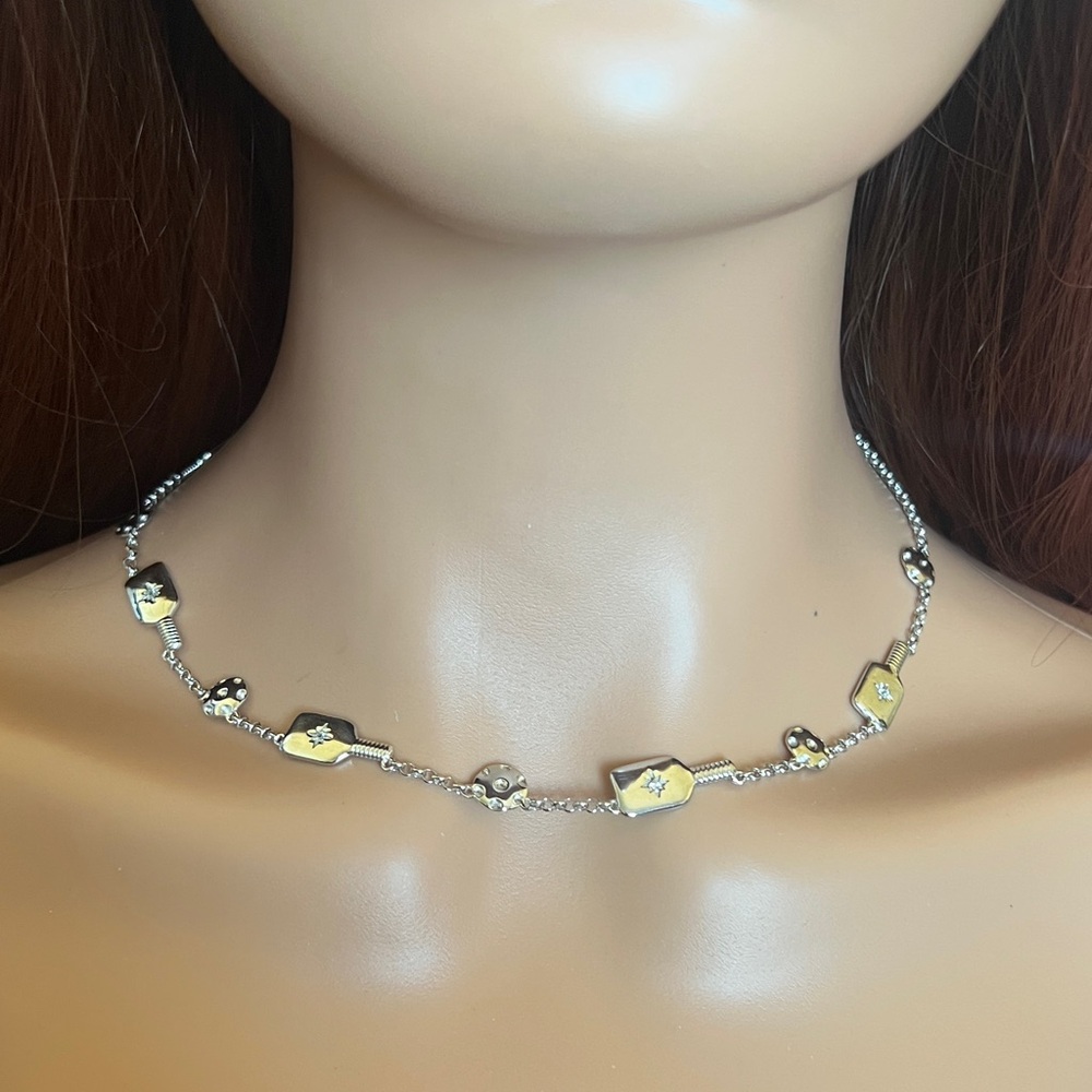 Pickle Ball Necklace